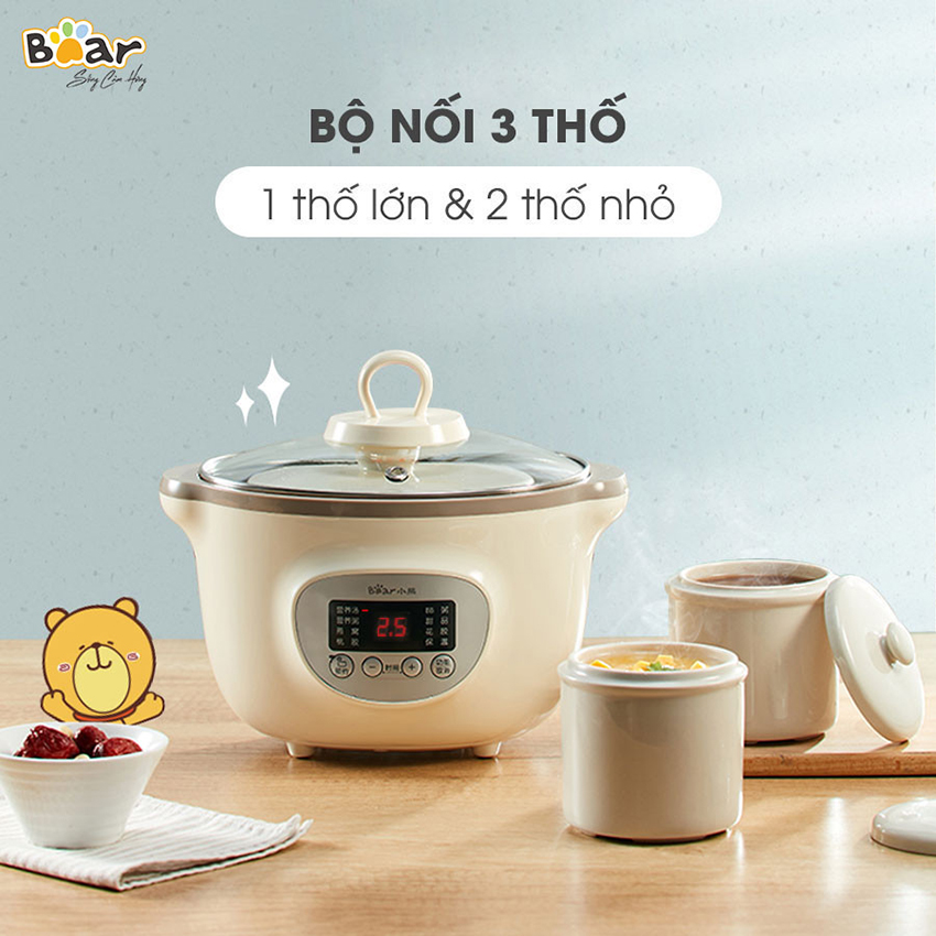 Nồi nấu chậm Bear Sube002-2