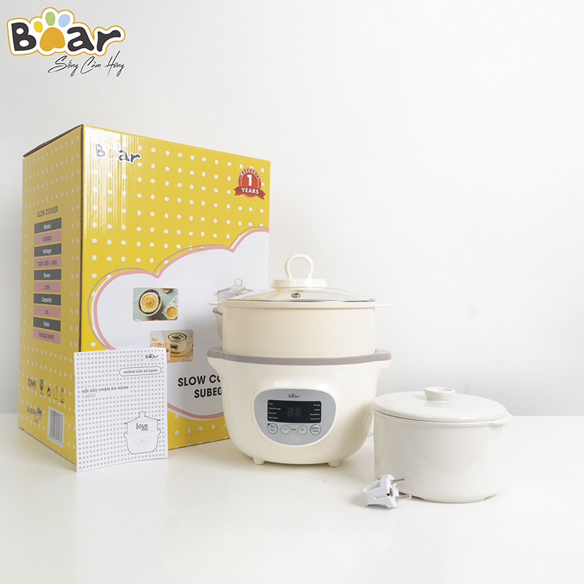 Nồi nấu chậm Bear Sube002-3