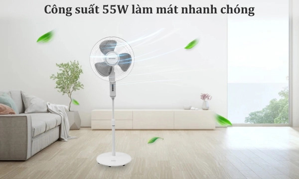 Quạt đứng Sharp PJ-S40MV-LG