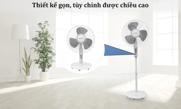 Quạt đứng Sharp PJ-S40MV-LG