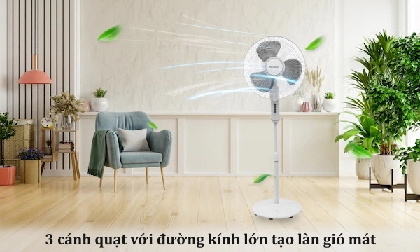 Quạt đứng Sharp PJ-S40MV-LG