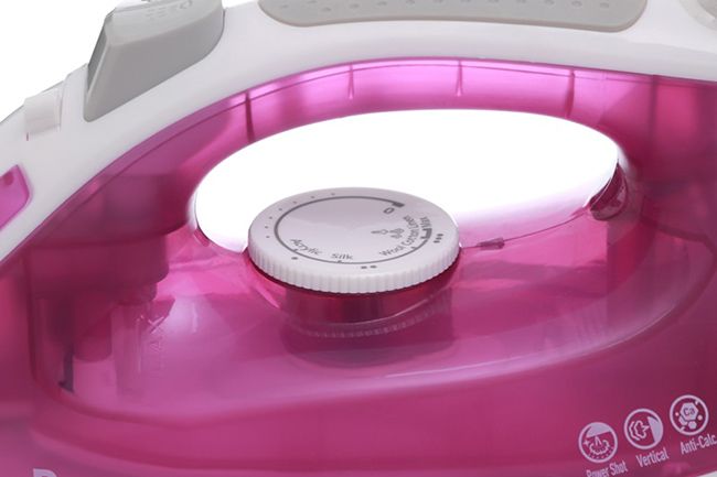 Bàn là hơi nước Panasonic NI-M250TPRA 1800W - núm vặn điều chỉnh nhiệt độ