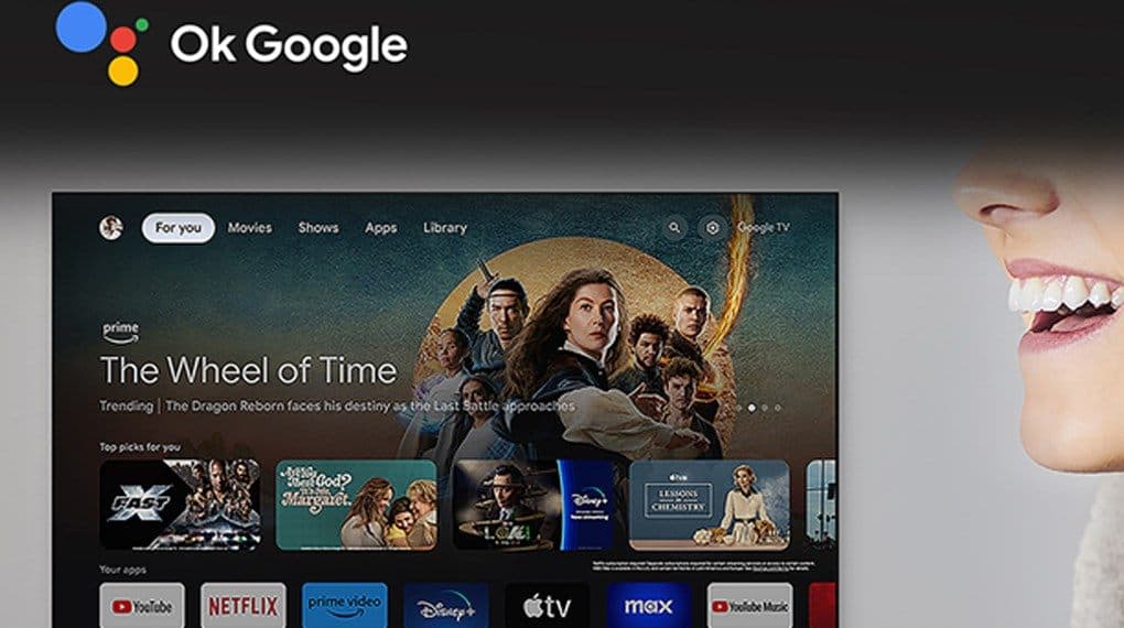 Các tính năng nổi bật điều khiển tivi bằng giọng nói, kết nối thông minh