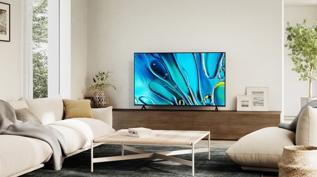 Chiếc tivi Sony 55 inch siêu đẹp mắt nổi bật không gian nội thất