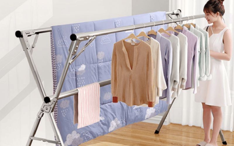 Chức năng giặt ủi chuyên biệt giúp quần áo được sấy khô nhanh chóng trong 75 phút