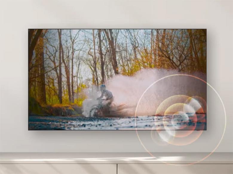 Công nghệ OTS - Q-Symphony Next - Adaptive Sound tạo âm thanh mạnh mẽ, lan rộng