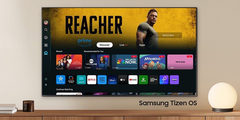 Hệ điều hành Tizen OS cho bạn giải trí phong phú đa dạng ngay tại nhà