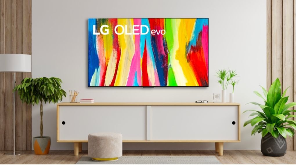 Thiết kế đẹp, màn hình OLED cực lớn 83 inch tạo điểm nhấn hiện đại cho căn phòng