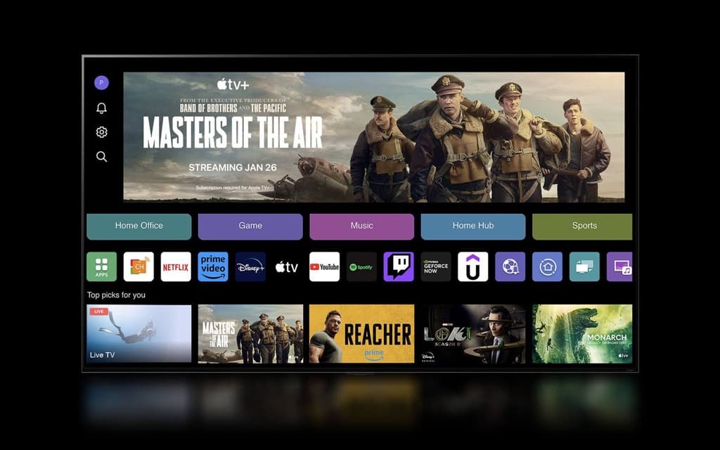 Hệ điều hành WebOS 24 giải trí hấp dẫn, sử dụng đơn giản hơn