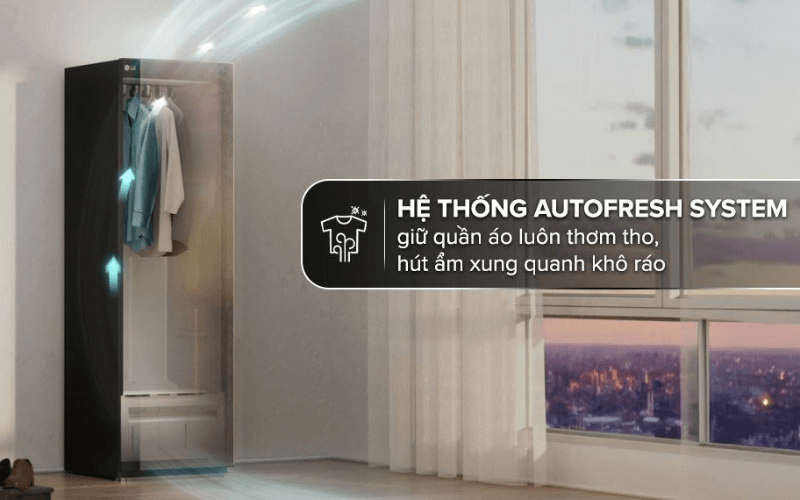 tu cham soc quan ao thong minh lg sc5mnr4g styler 5 moc mau xanh la cay hinh5 1