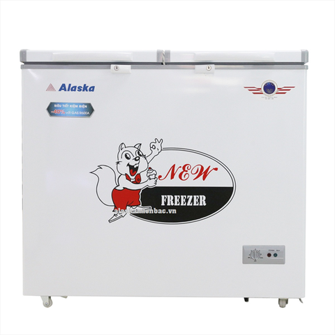 Tủ đông Alaska 372 lít 2 chế độ BCD-5568N