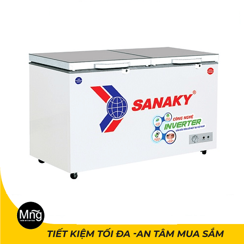 Tủ đông Sanaky 360 lít 2 ngăn 2 cánh VH-3699W2K