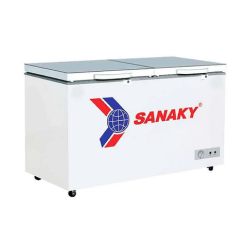 Tủ đông Sanaky VH-4099A2K- 305 Lít cánh kính cường lực xám