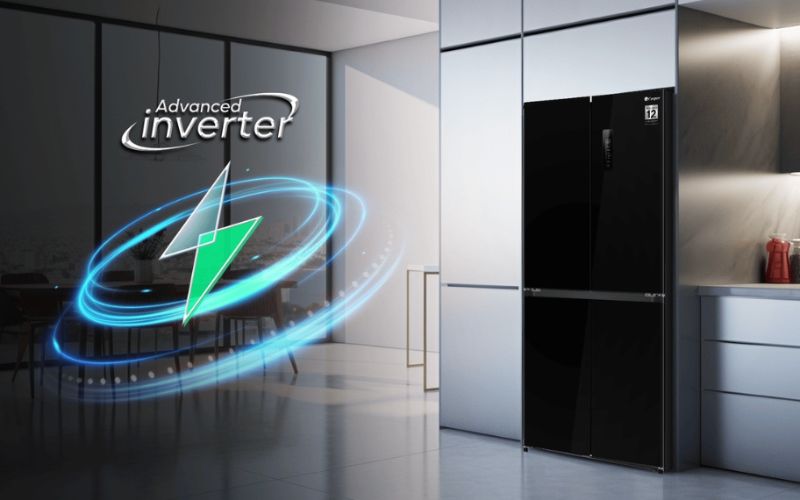 tu lanh casper inverter 430 lit multi door rm 430pb hinh2
