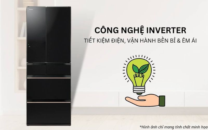 Máy nén Inverter hoạt động với hiệu suất cao, tiết kiệm điện năng vượt trội