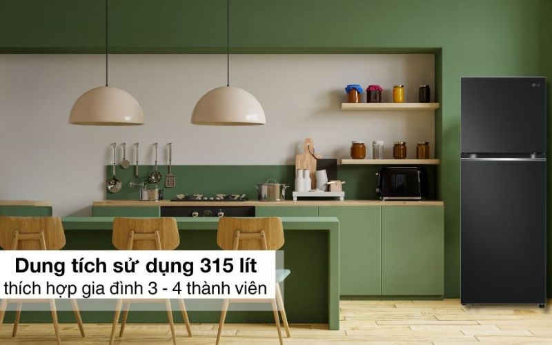 Chiếc tủ lạnh LG tiện nghi, hiện đại hài hòa với mọi không gian nội thất