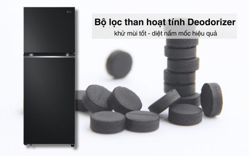 Bộ lọc than hoạt tính Deodorizer hạn chế vi khuẩn, nấm mốc, khử mùi hiệu quả