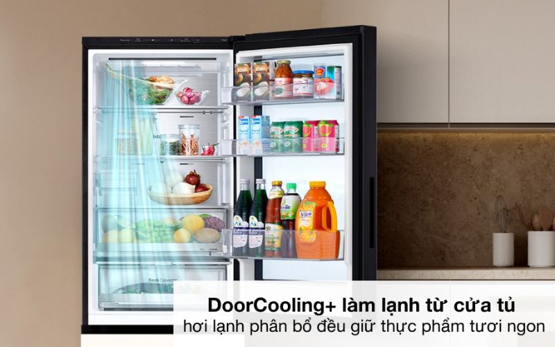 tu lanh lg inverter 340 lit instaview lbb33bgmai hinh3 1