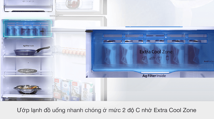 Tủ lạnh Panasonic 2 cánh Inverter 366 Lít NR-TL381VGMV