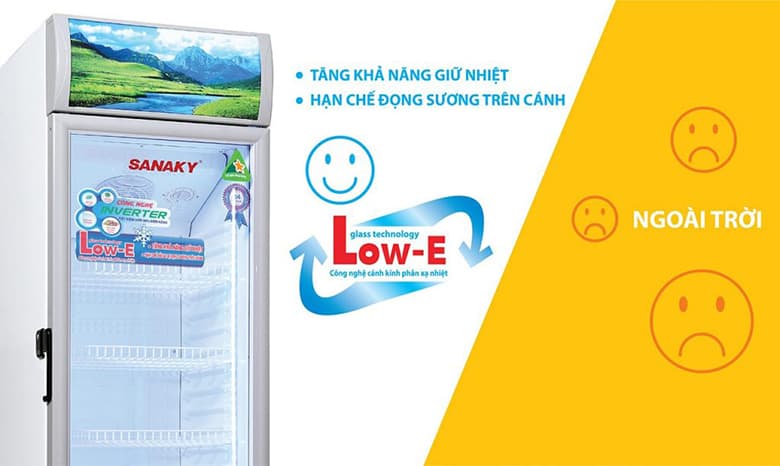 Tủ mát Sanaky 400 Lít 1 cửa VH-408KL chính hãng