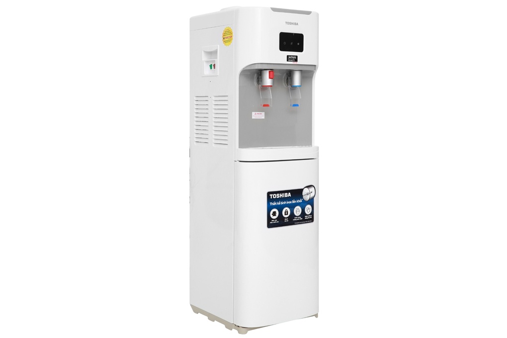 Công suất làm nóng 550W, làm lạnh 120W cung cấp lượng nước dồi dào Công suất làm nóng 550W, làm lạnh 120W cung cấp lượng nước dồi dào