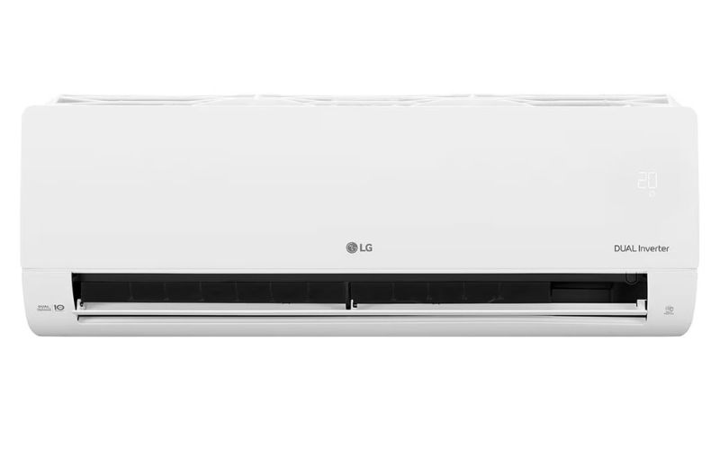 Chiếc điều hòa LG hiện đại, cao cấp lắp đặt hòa hợp cho không gian dưới 20m2