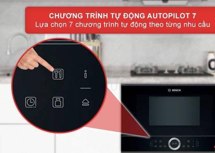 5 cấp độ khác nhau chế biến, hâm nóng, rã đông siêu nhanh