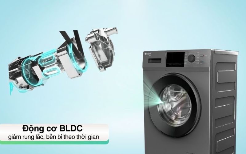Công nghệ Inverter, động cơ BLDC hạn chế rung lắc, tiếng ồn, tiết kiệm điện