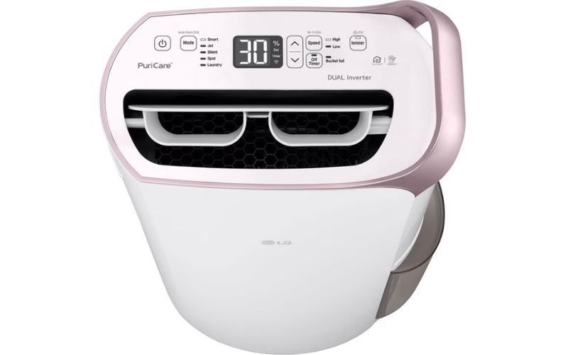 Công suất hút lớn lên đến 295W hút ẩm được cho không gian dưới 81m2
