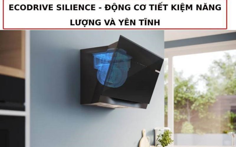 Động cơ EcoSilence Drive vận hành êm ái, hạn chế tiêu hao điện năng