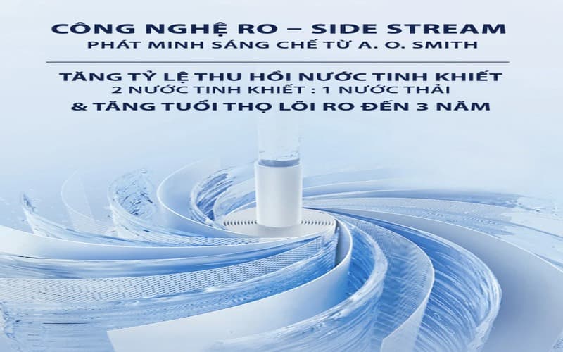 Tỷ lệ thu hồi nước tinh khiết cực cao tiết kiệm chi phí hơn