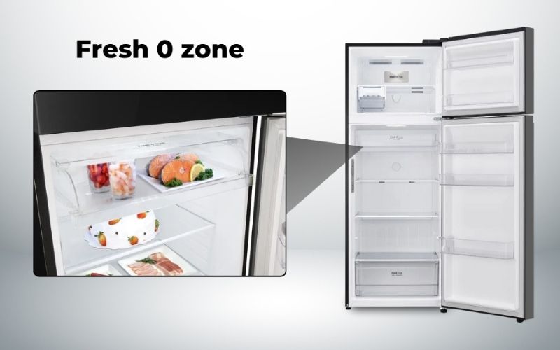 Ngăn đông mềm Fresh 0 zone trữ thực phẩm tươi sống không cần rã đông