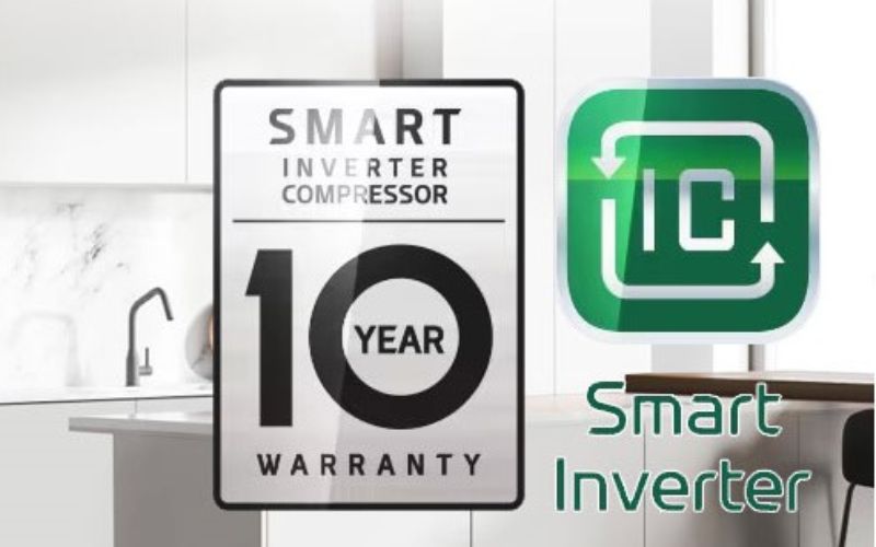 Công nghệ LG Smart Inverter Compressor™ vận hành tiết kiệm điện năng Công nghệ LG Smart Inverter Compressor™ vận hành tiết kiệm điện năng