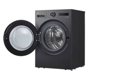 f2515-2-1 Máy giặt sấy lồng ngang LG F2515RNTG Inverter giặt 15kg sấy 8 kg màu đen