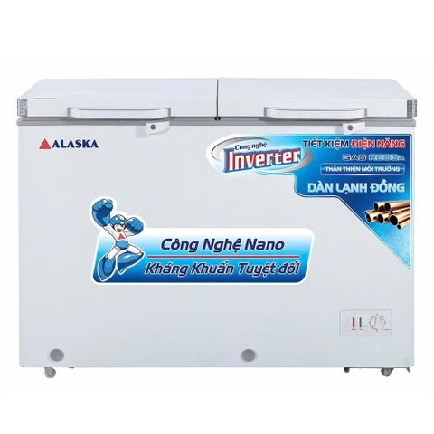 fca3600-4 Tủ đông mát inverter Alaska - FCA-3600CI -210 lít 2 chế độ