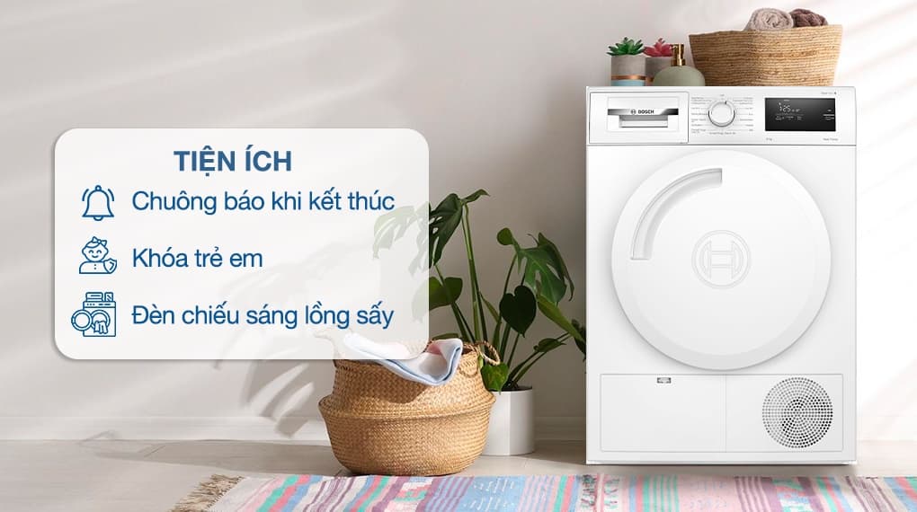 Các tính năng an toàn bảo vệ người dùng, kéo dài tuổi thọ thiết bị