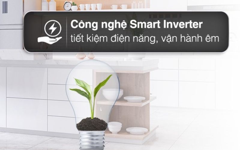 Công nghệ Smart Inverter giúp quá trình vận hành êm ái, tiết kiệm điện hơn Công nghệ Smart Inverter giúp quá trình vận hành êm ái, tiết kiệm điện hơn