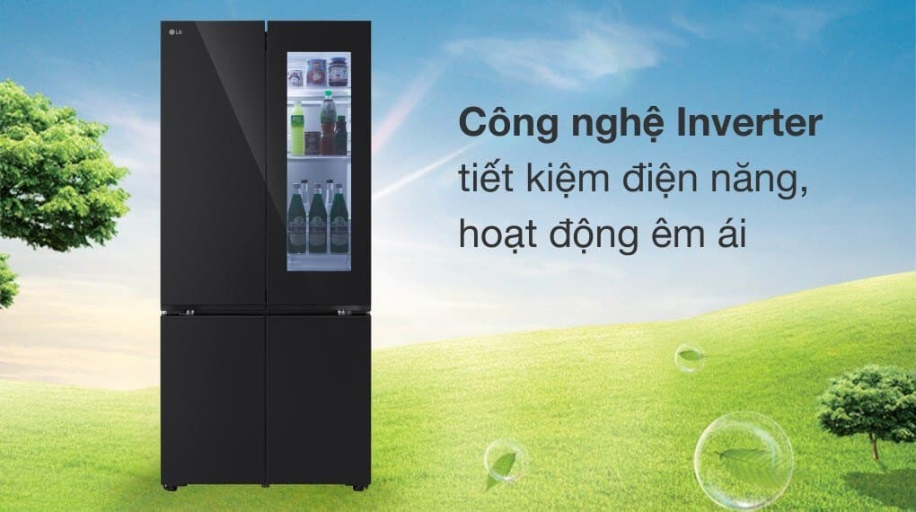 Công nghệ Inverter vận hành nhẹ nhàng êm ái, ít tiêu hao điện năng