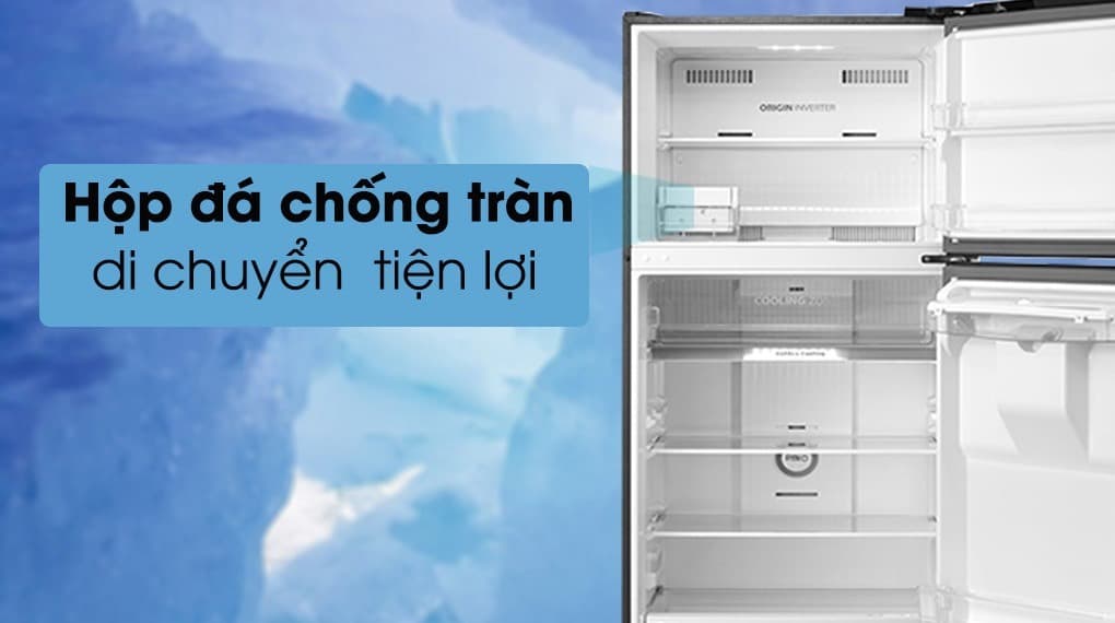 Tủ lạnh Toshiba Inverter 407 lít GR-RT535WE-PMV(06)-MG Tủ lạnh Toshiba Inverter 407 lít GR-RT535WE-PMV(06)-MG