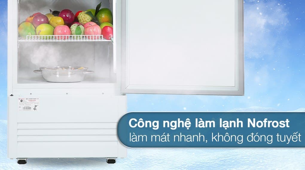 Công nghệ Nofrost bảo quản thực phẩm tươi ngon, hạn chế đóng tuyết