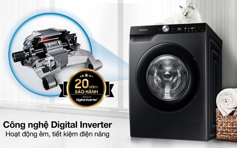 may giat samsung ai ecobubble inverter 12 kg ww12cg604dlbsv hinh4