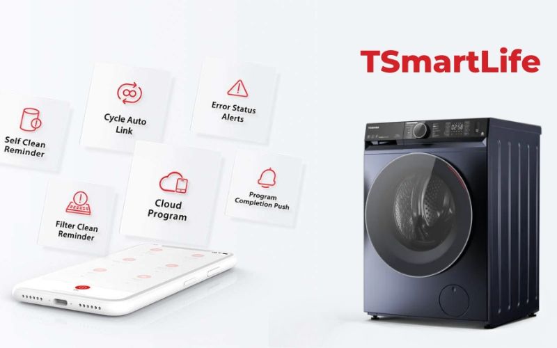 Các tiện ích đi kèm cho hiệu quả sử dụng máy giặt Toshiba được nâng cao