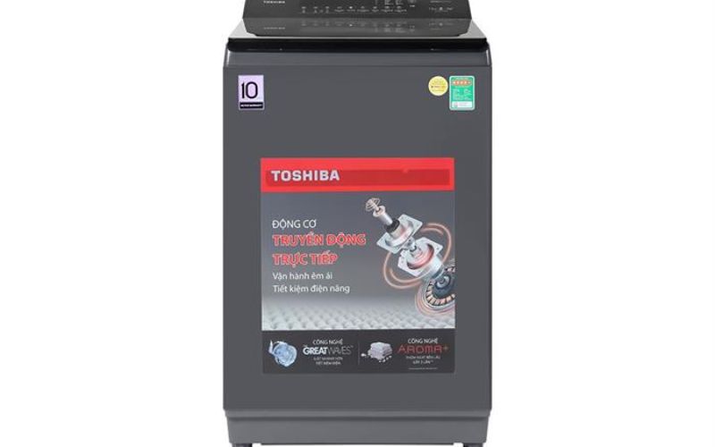 may giat toshiba inverter 12 kg aw t26d1300tv mg hinh 1