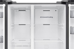 rs70f65q3fsv-4 Tủ lạnh Samsung Inverter 655 lít Side By Side RS70F65Q3FSV
