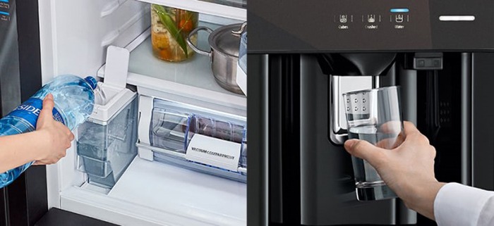 Tủ lạnh Side by Side Hitachi Inverter 569 Lít R-MY800GVGV0 Tủ lạnh Side by Side Hitachi Inverter 569 Lít R-MY800GVGV0