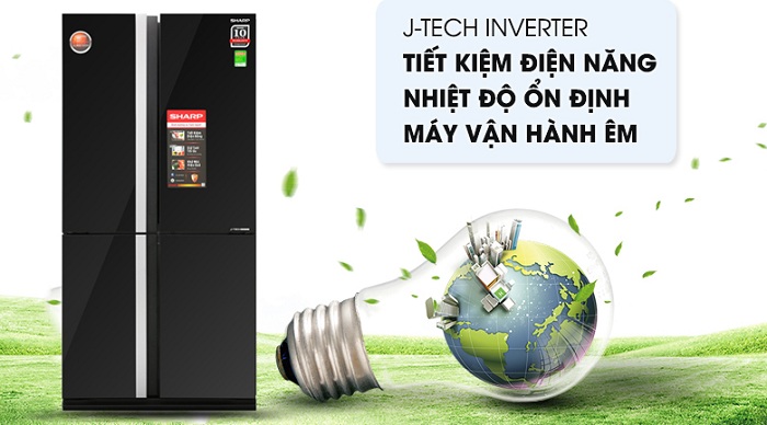 11703-sharp-sj-fx688vg-bk-tiet-kiem Tủ lạnh Sharp 605 lít Inverter SJ-FX688VG-BK