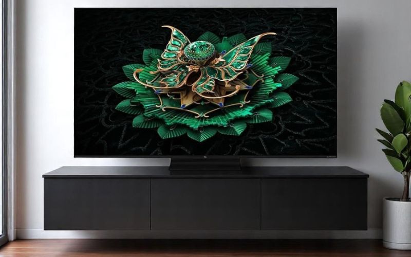 google tivi tcl qd mini led ai 4k 55 inch 55c7k hinh1