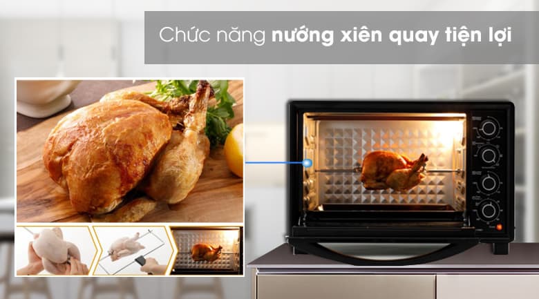 Lò nướng Panasonic NB-H3801KRA 38 Lít