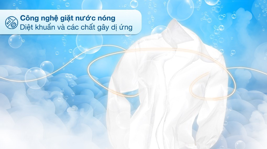 Công nghệ giặt nước nóng cho sợi vải mềm mịn, sạch khuẩn