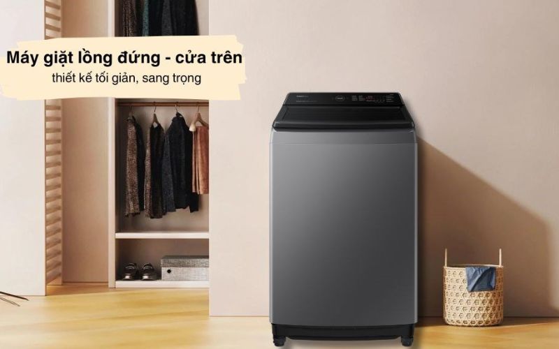 may giat samsung ecobubble inverter 17 kg wa17cg6442bdsv hinh1